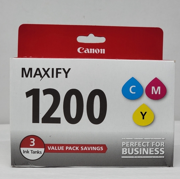 Canon 9232B005 (PGI-1200) Ink Cyan/Magenta/Yellow New